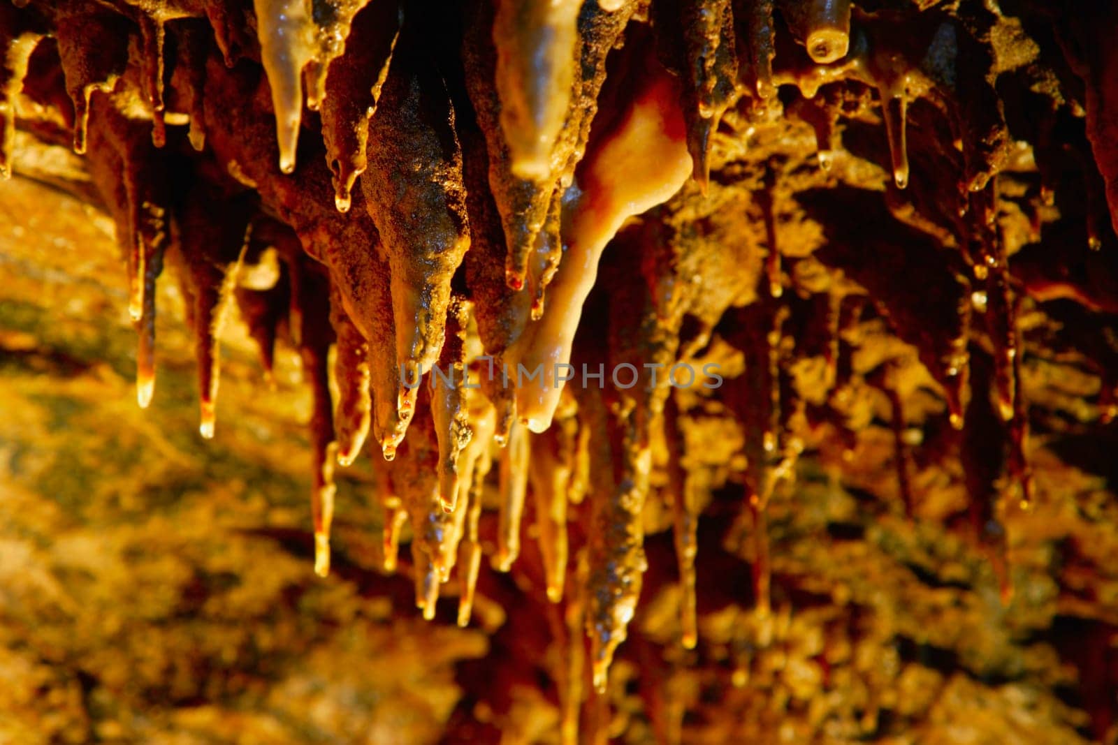 Inside of cave