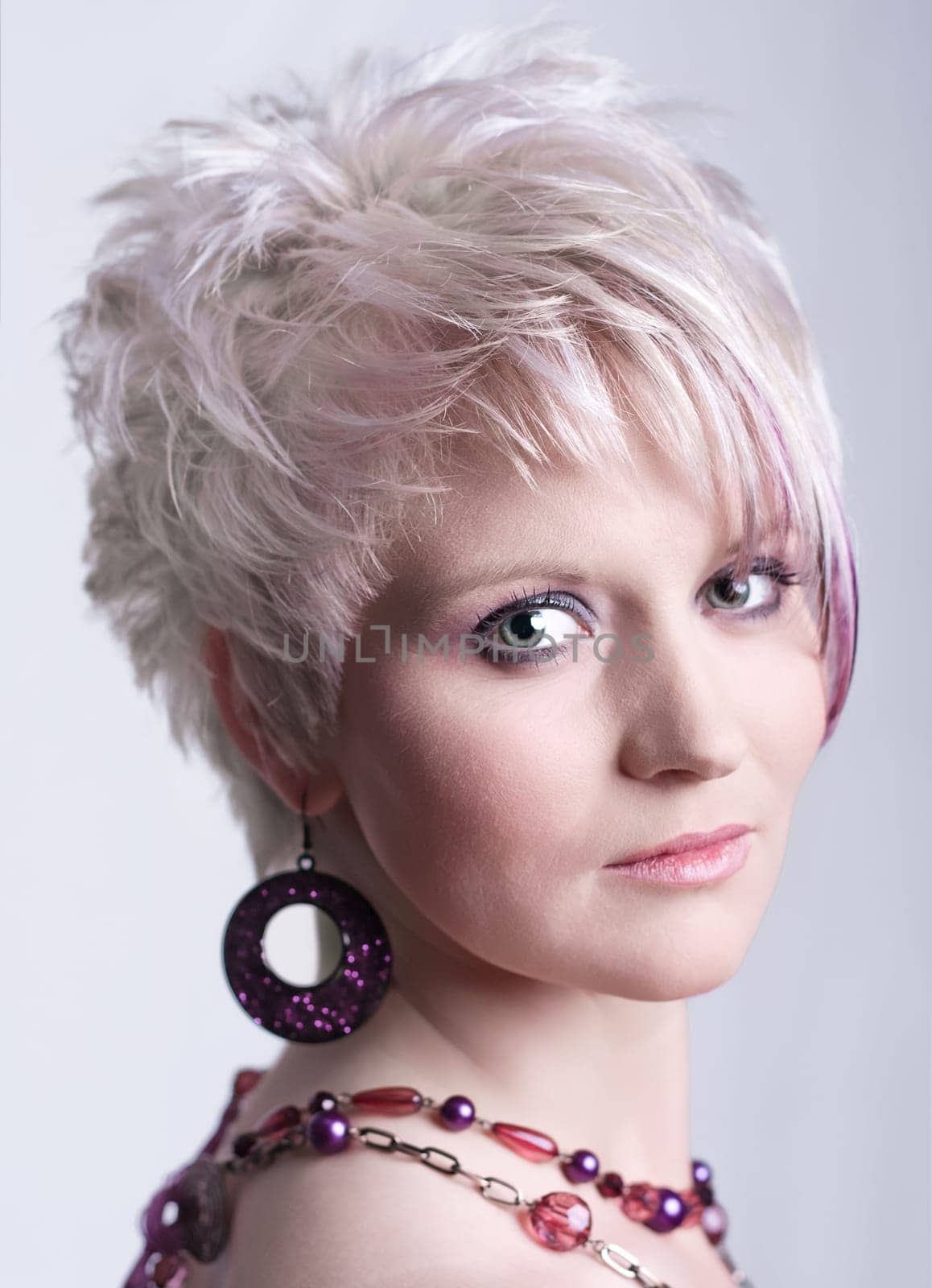 hairdressed woman