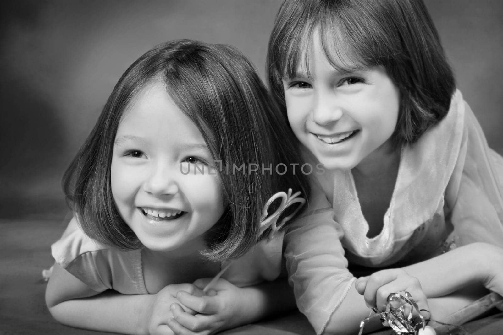 Portrait of sisters