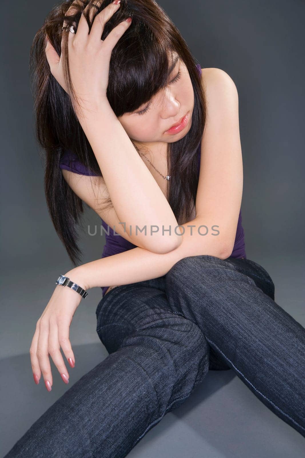 Woman sitting