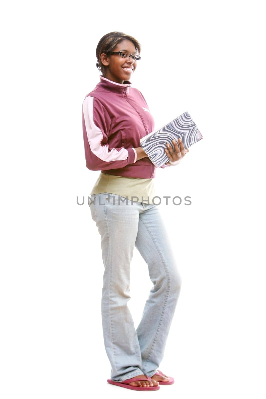 Portrait of high school student