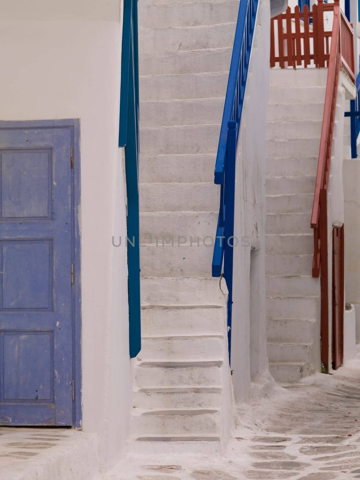 Stairways, Mykonos, Greece