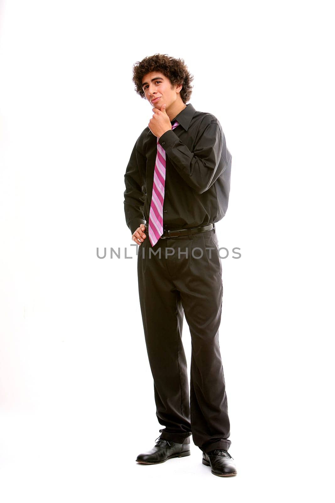 Well dressed young man
