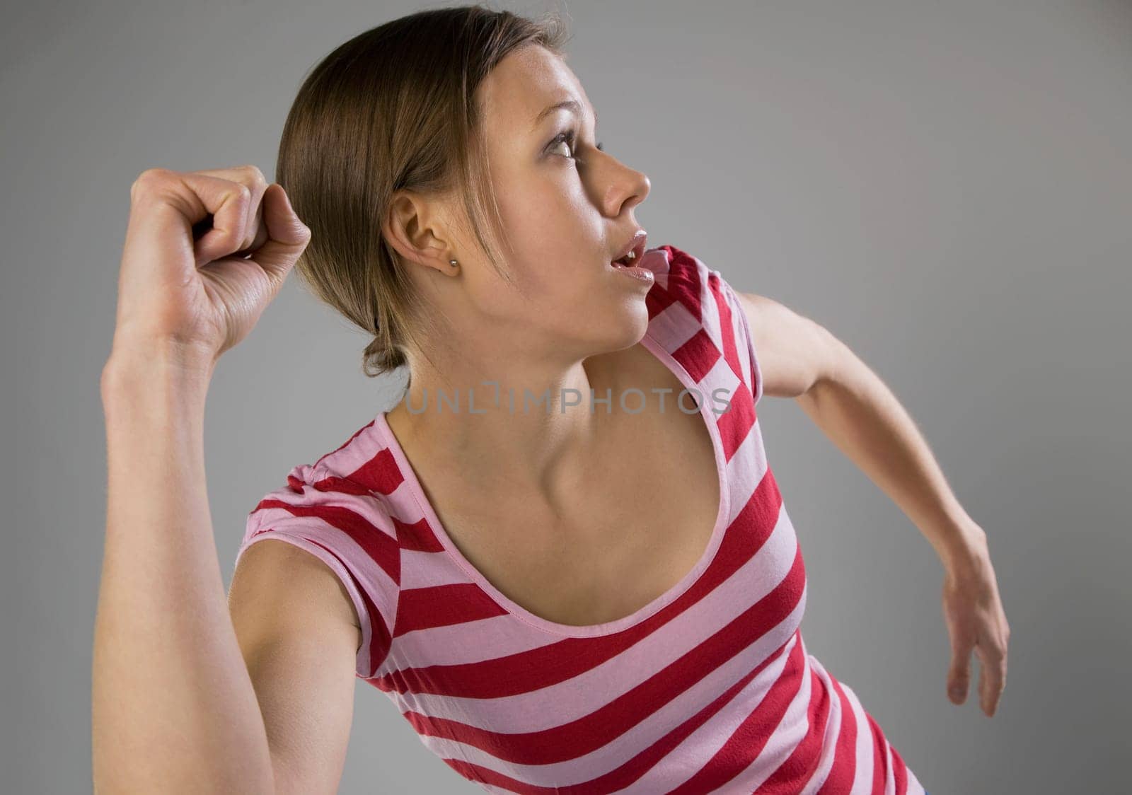 Woman running