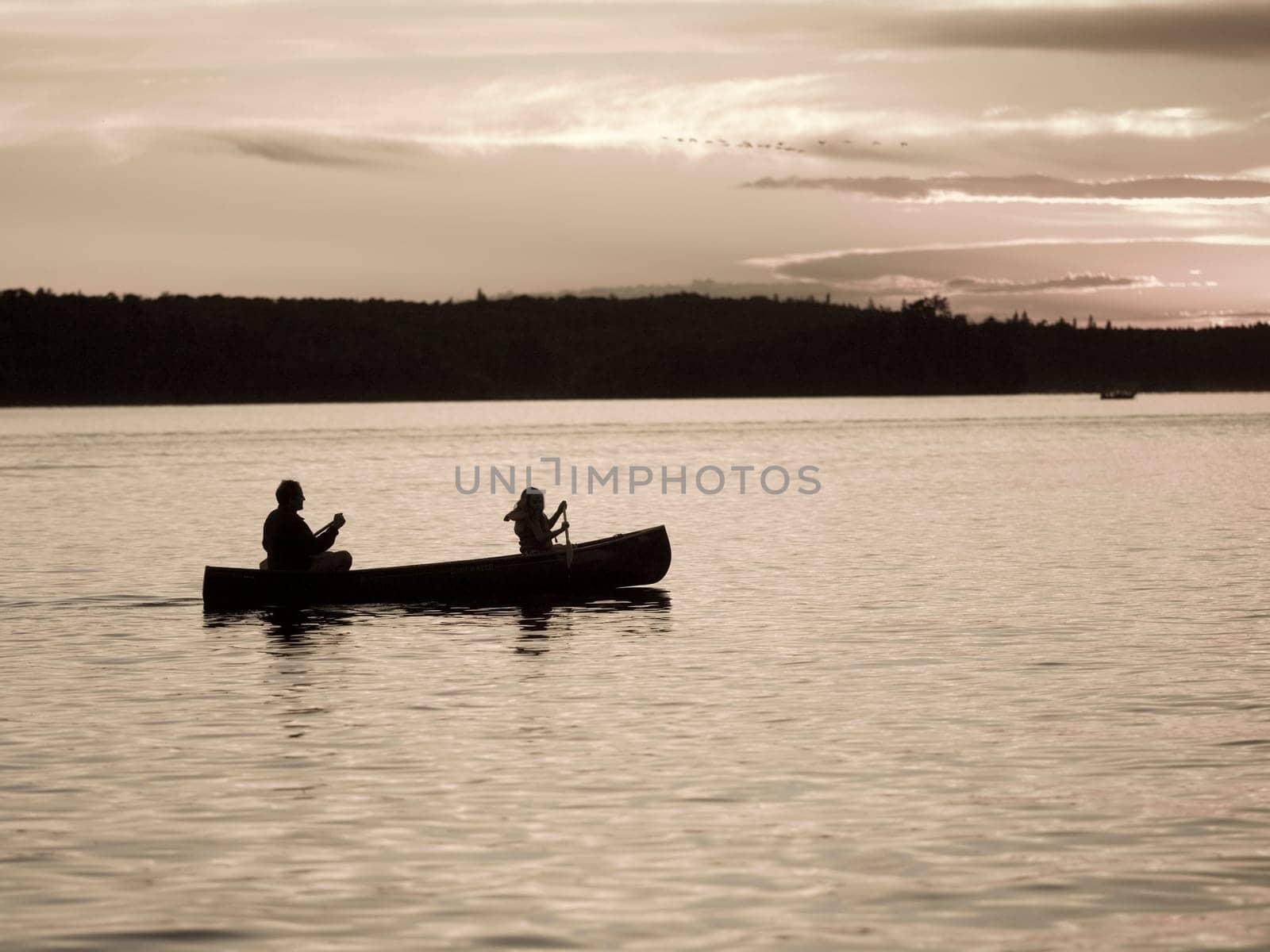Lake of the Woods, Ontario, Canada canoeing