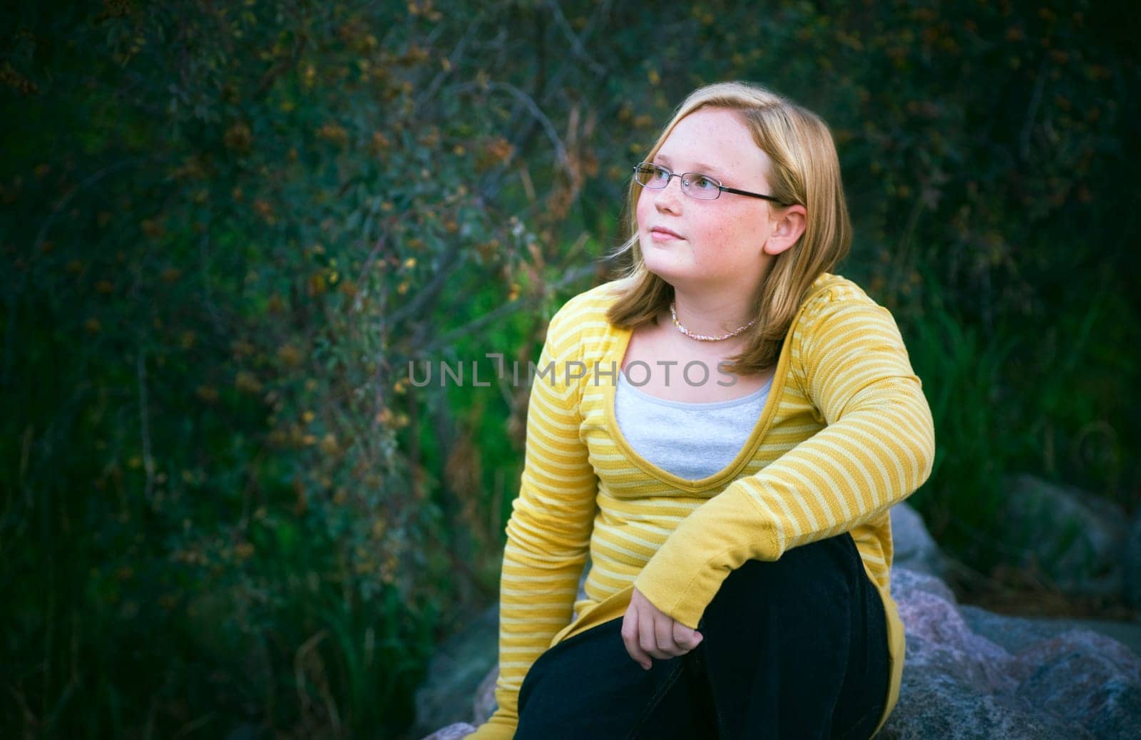 Portrait of teen