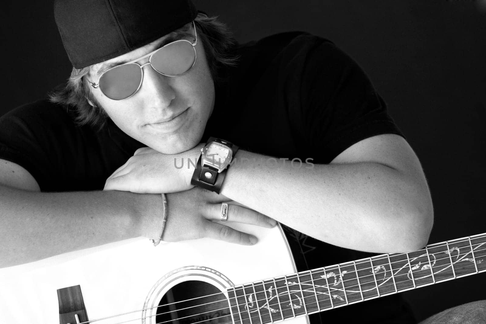 Male with guitar