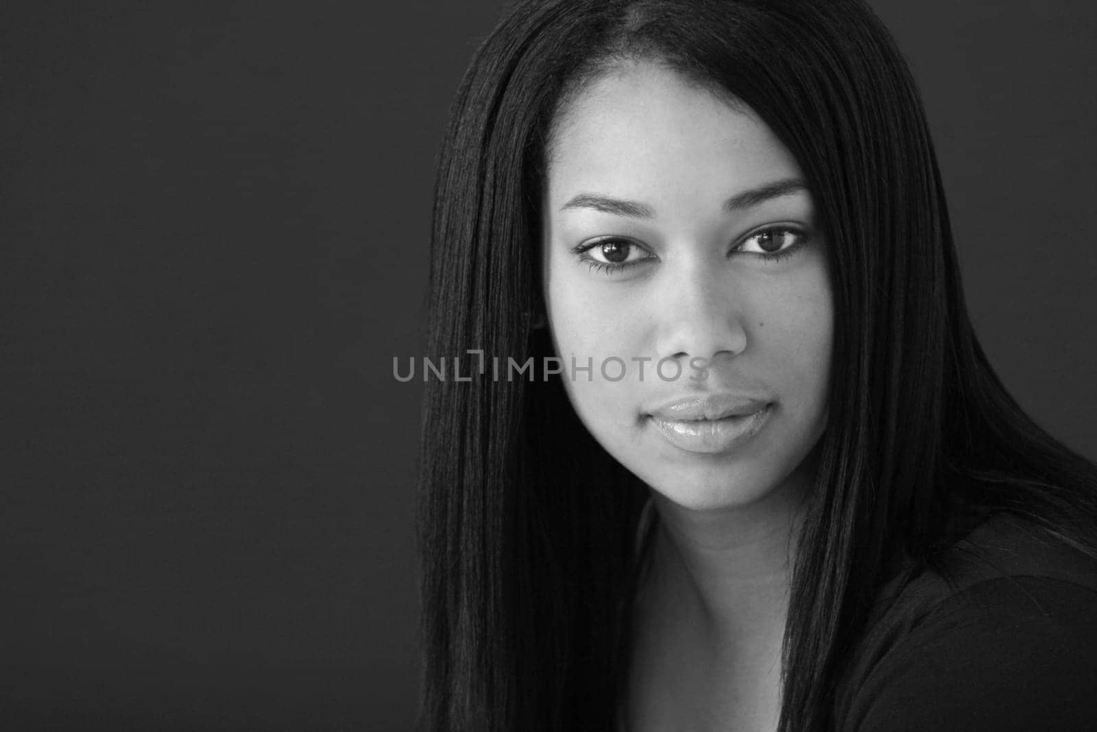 Portrait of young woman
