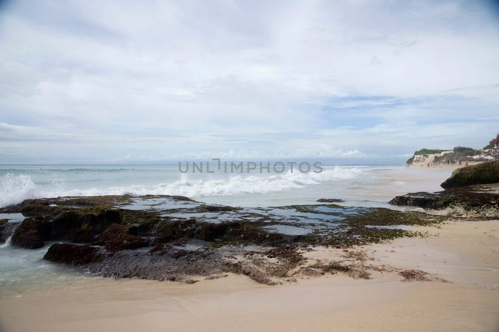 Pecatu village, Nusa Dua, Bali, Indonesia seascape