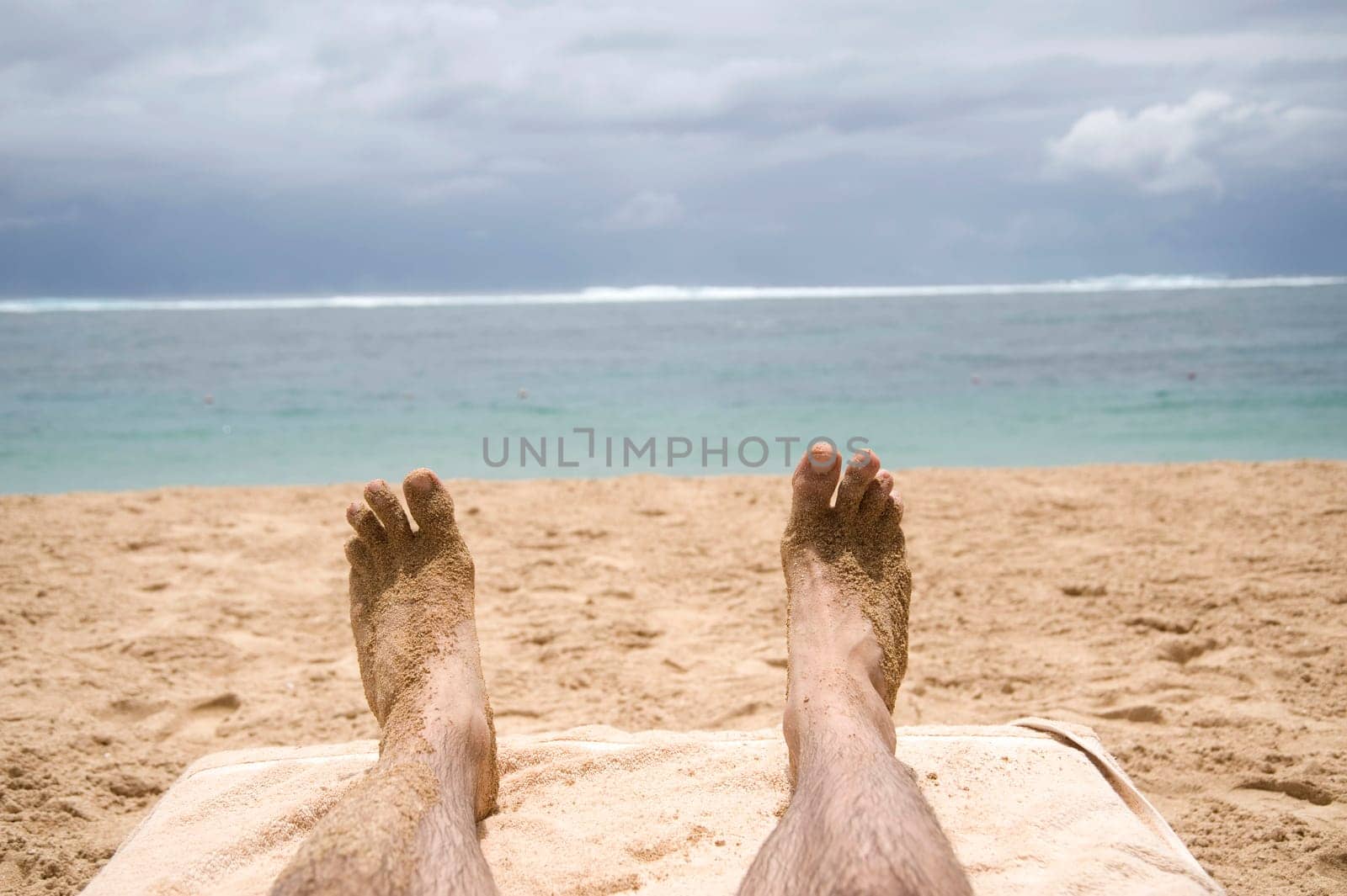Sandy feet