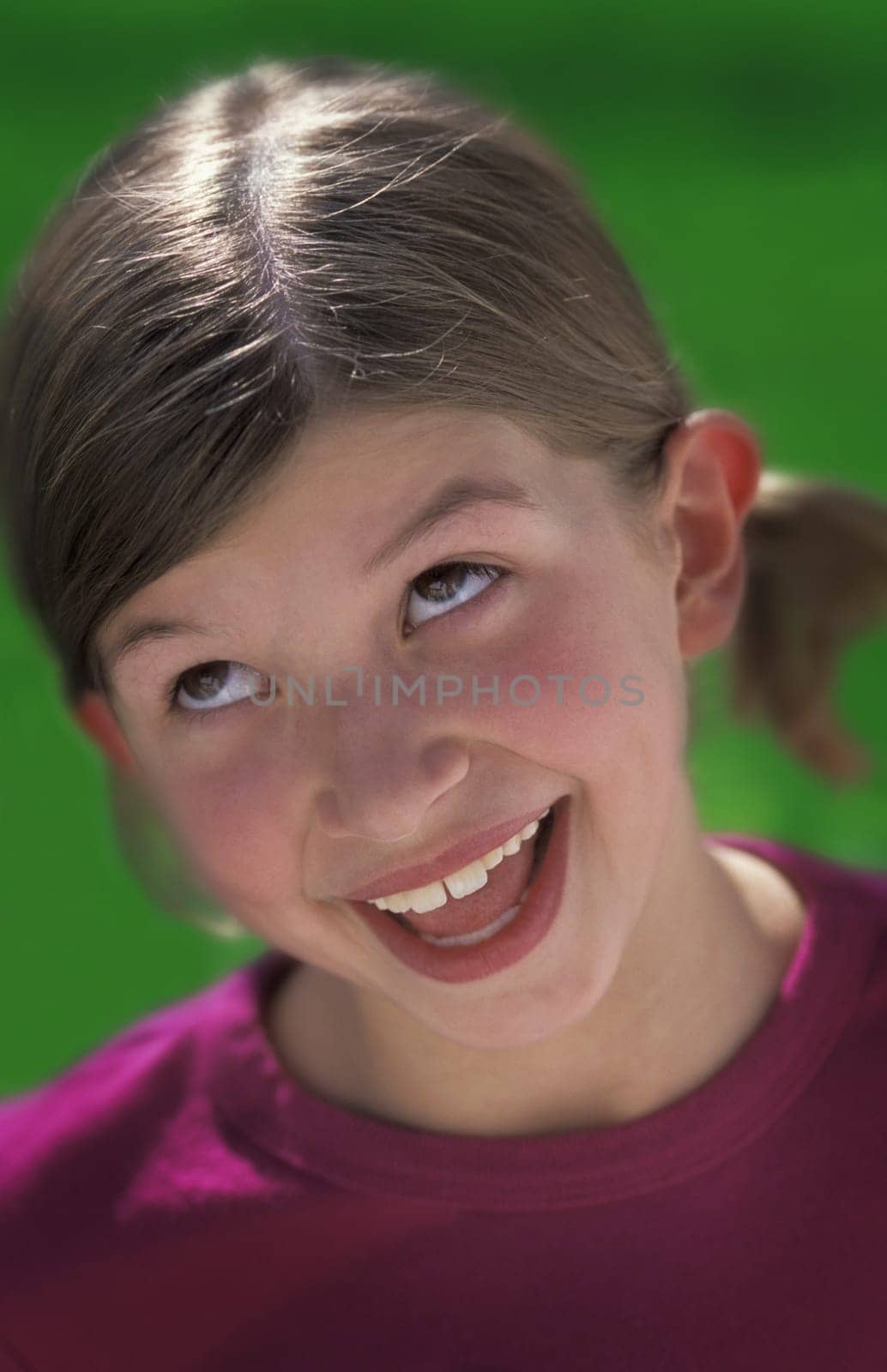 Girl rolls her eyes