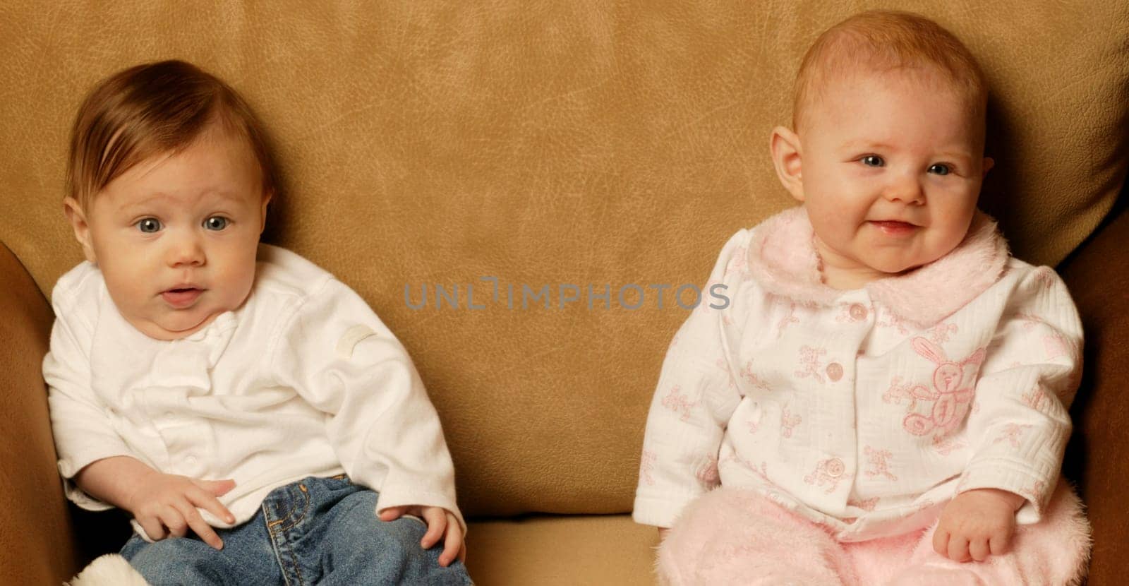 Babies sitting together