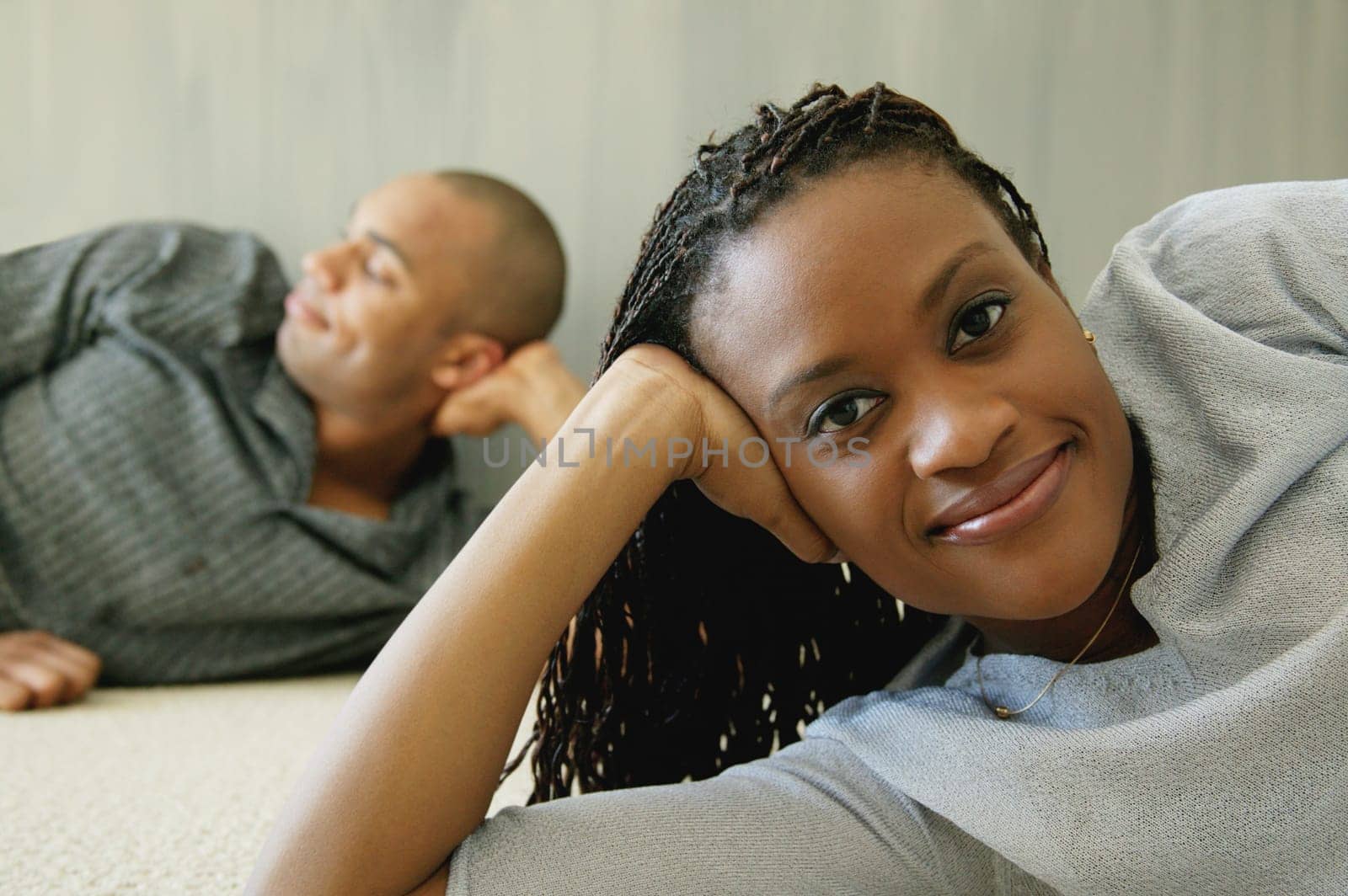 Couple relaxing