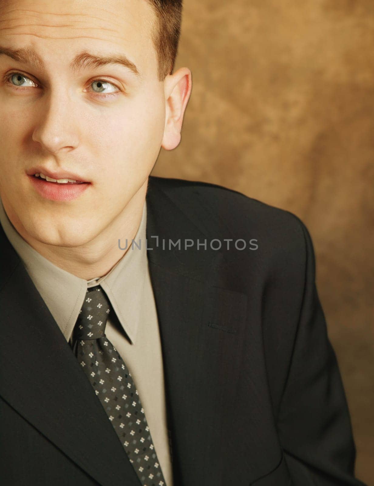 Man wearing suit