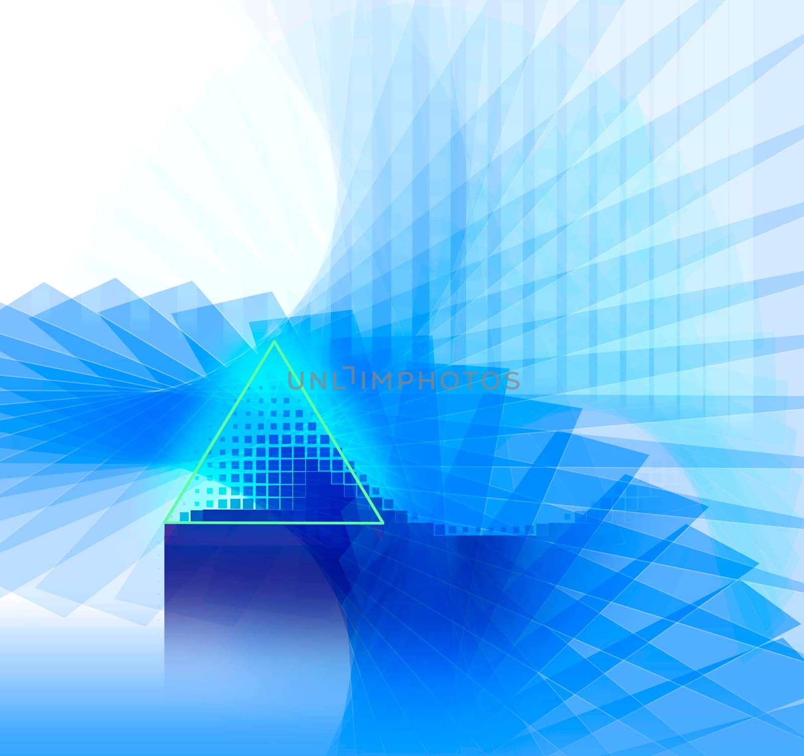 Background Blue Nano Neon