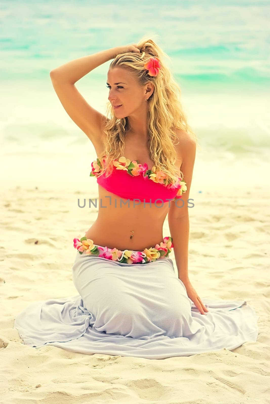Vintage on the beach