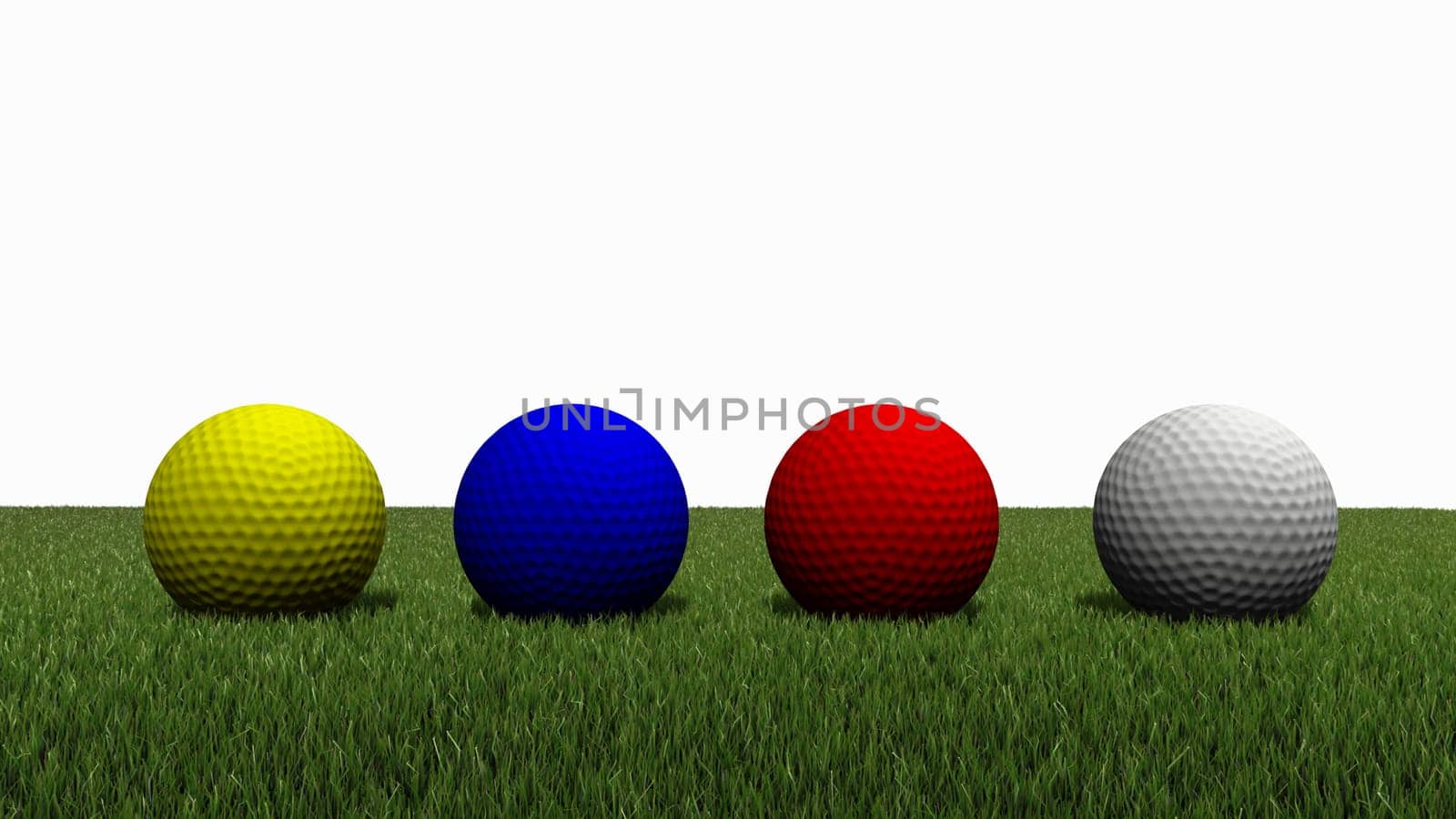 golf ball on grass