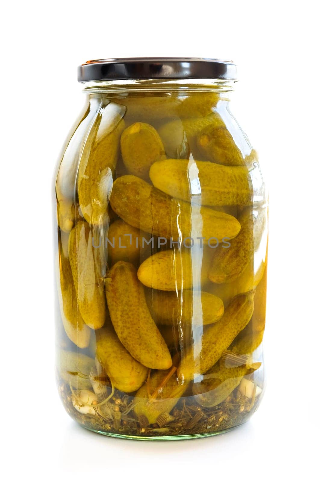 Jars of pickles