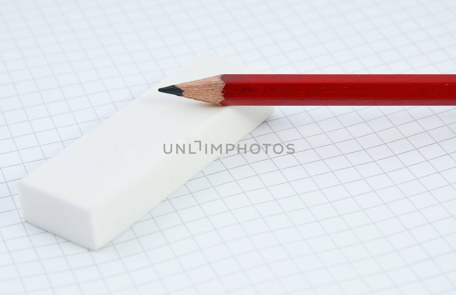 Pencil with eraser