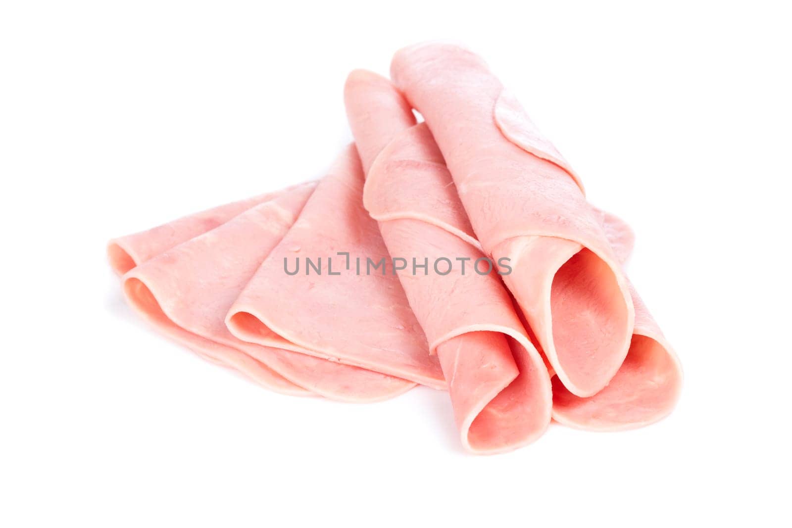 Slices of tasty ham