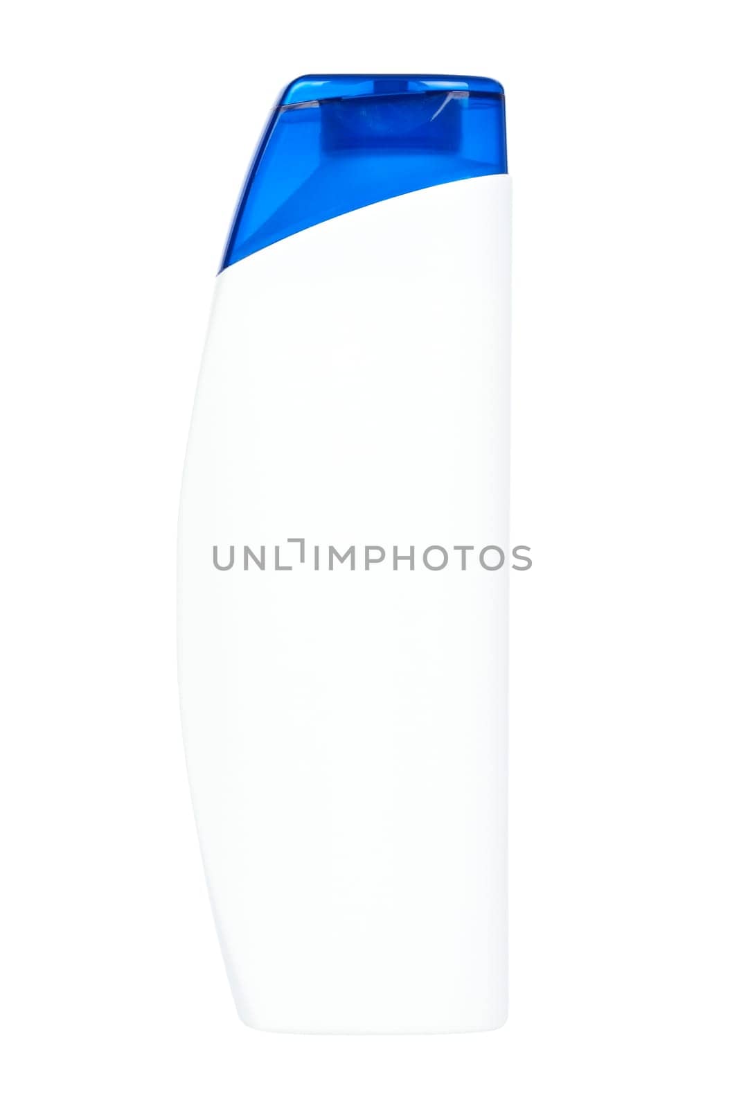 Plastic bottle with soap or shampoo