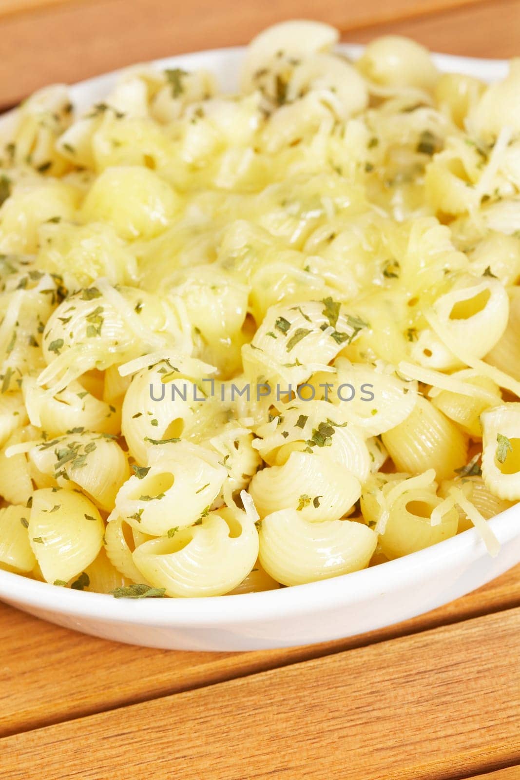 Italian pasta with cheese