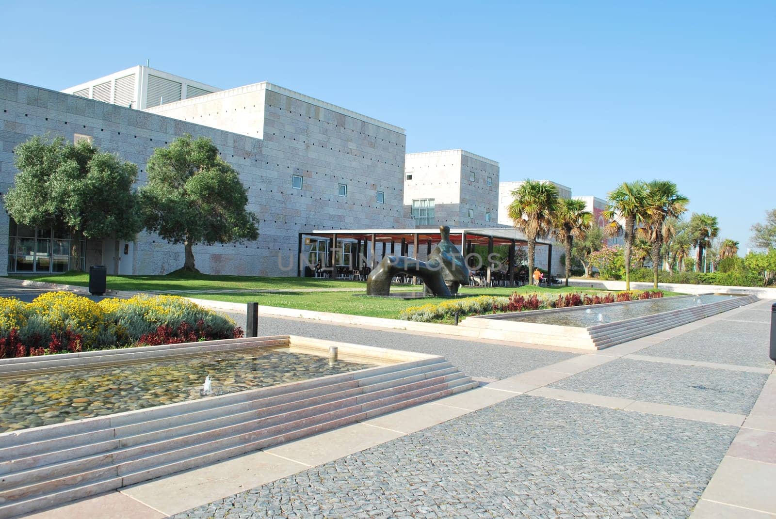 Modern architecture in Lisbon (CCB)