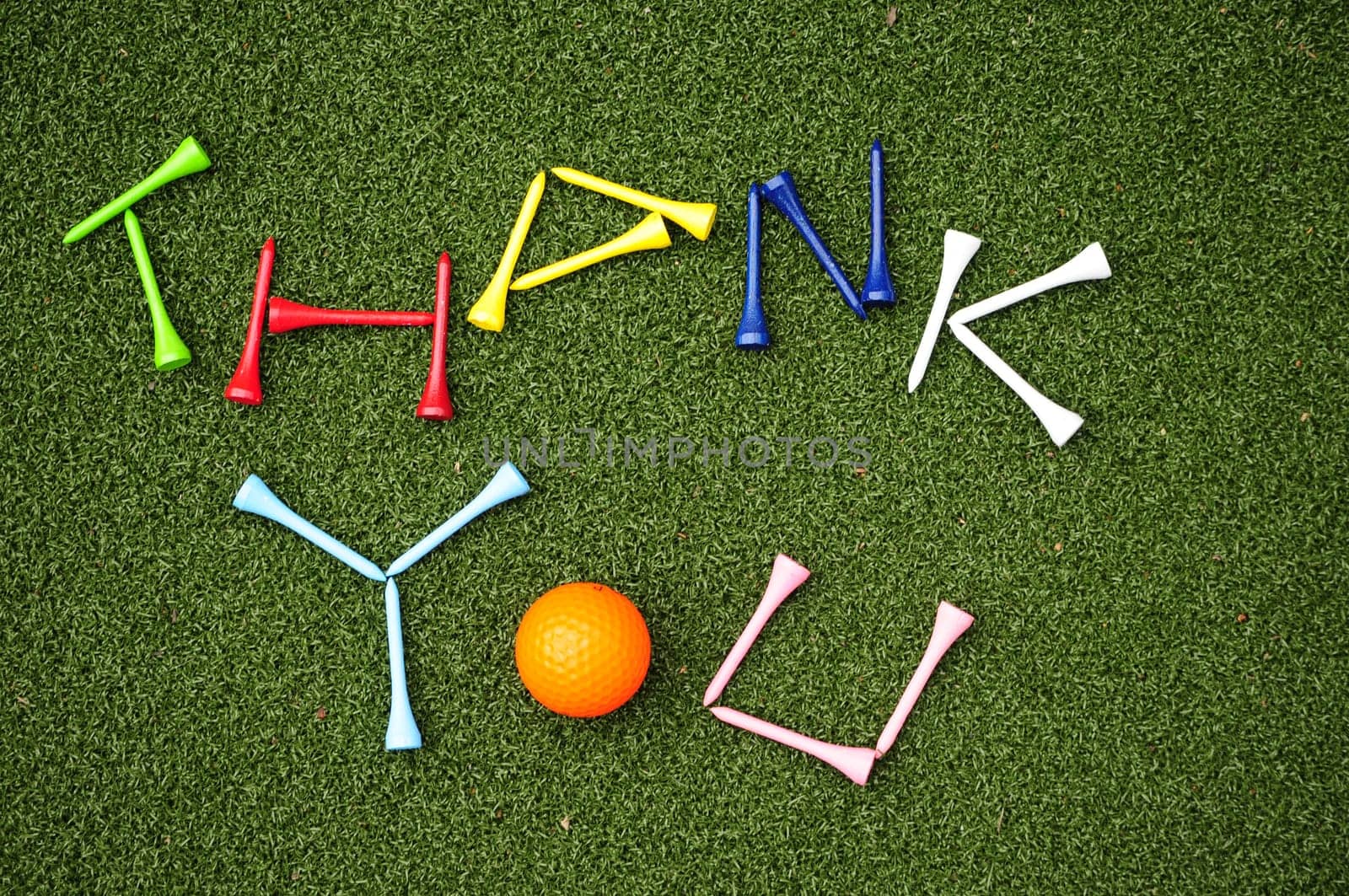 golf ball thank you