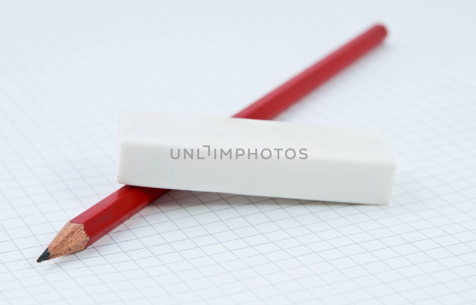Pencil with eraser