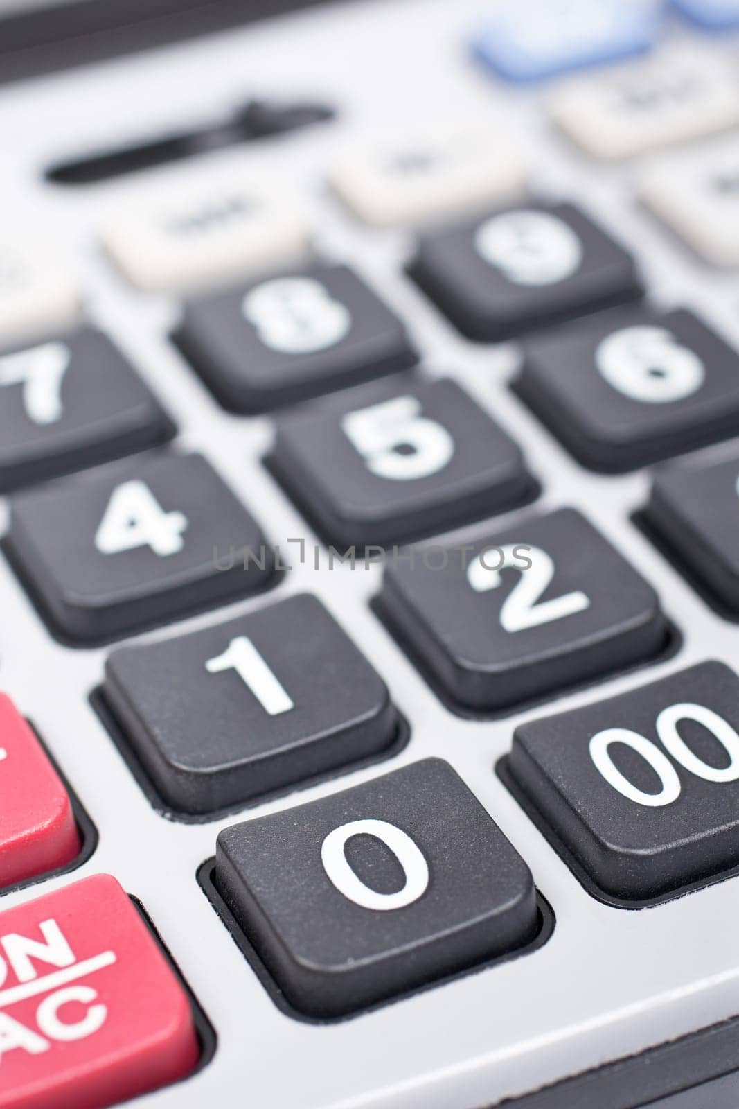 Calculator keyboard detail