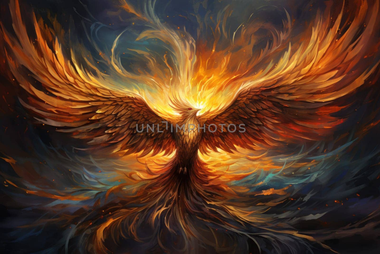 Behold the magnificent gilded phoenixes, radiant beings of myth and legend. With their resplendent feathers of gold and fire, they embody the eternal cycle of rebirth and resurrection.