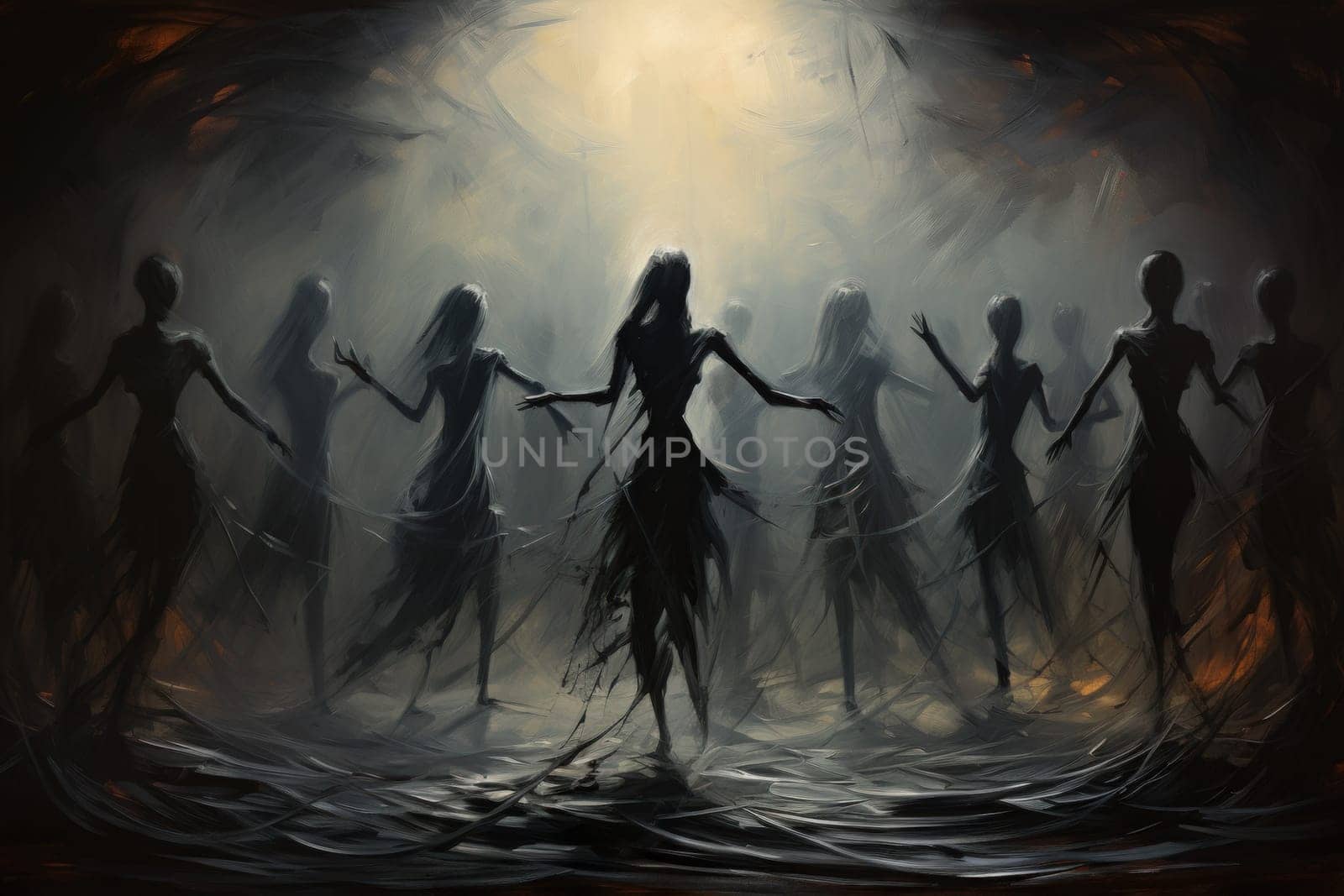 Enter the captivating realm of fantasy, where enigmatic shadow dancers gracefully weave illusions and manipulate darkness with an ethereal finesse.