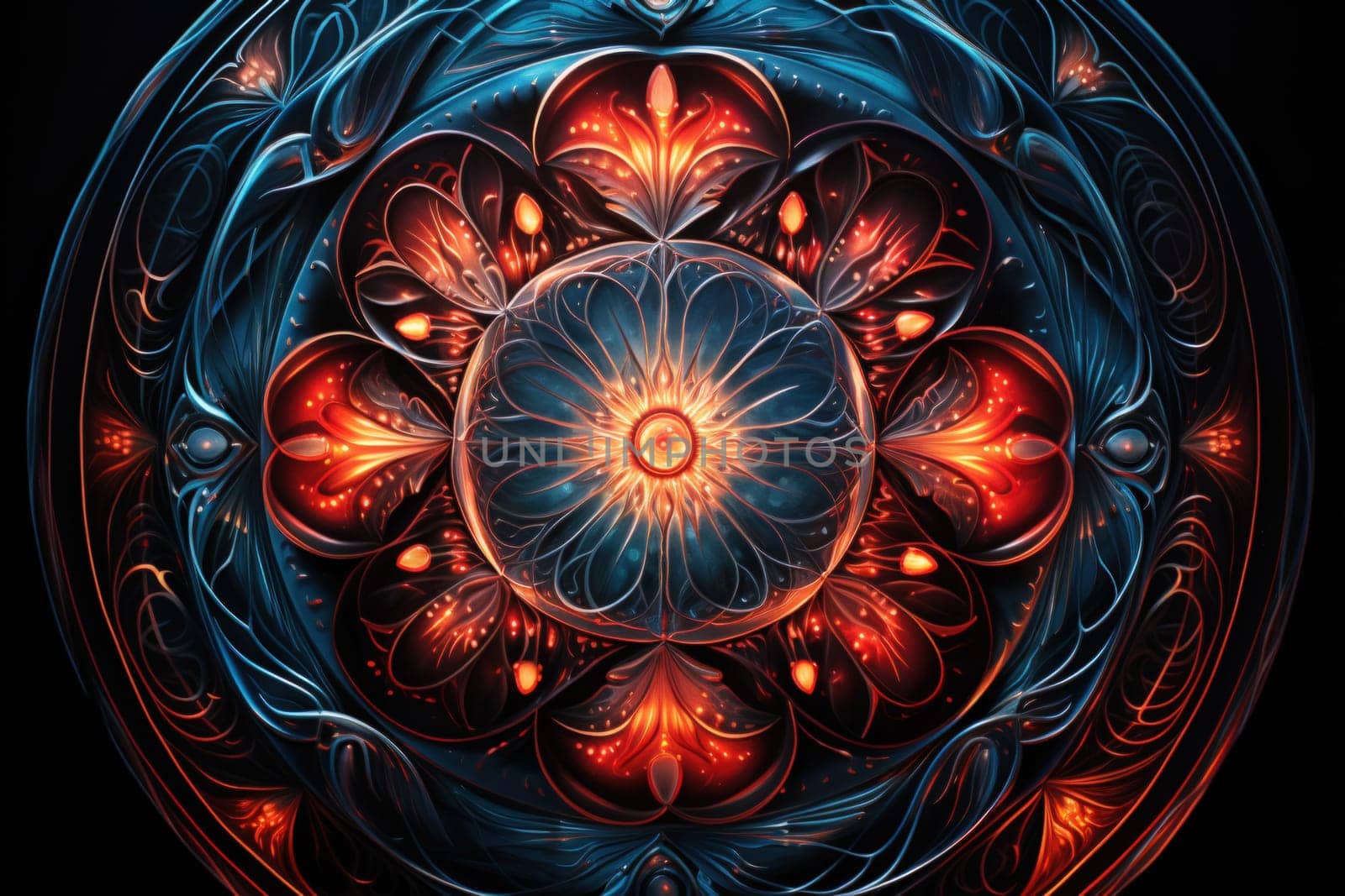 In the realm of fantasy, cursed mirror spirits are bound, their ethereal existence trapped within reflective surfaces.
