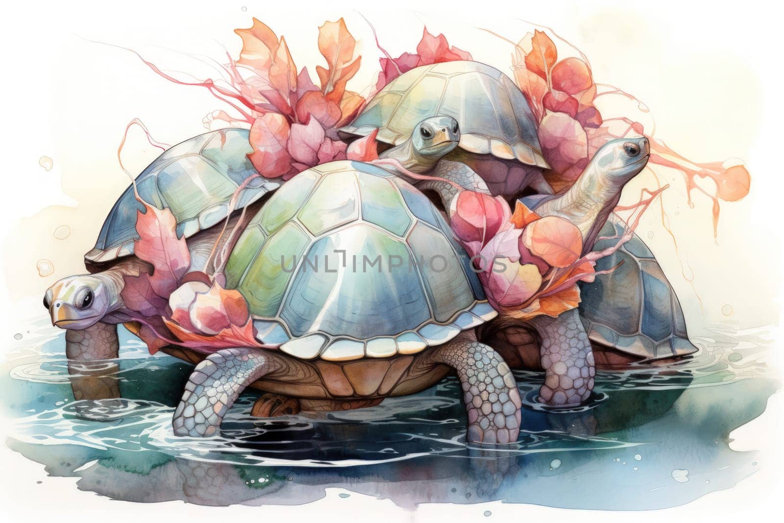 Embark on an extraordinary journey through the realm of fantasy and encounter the majestic ancient sea turtles.
