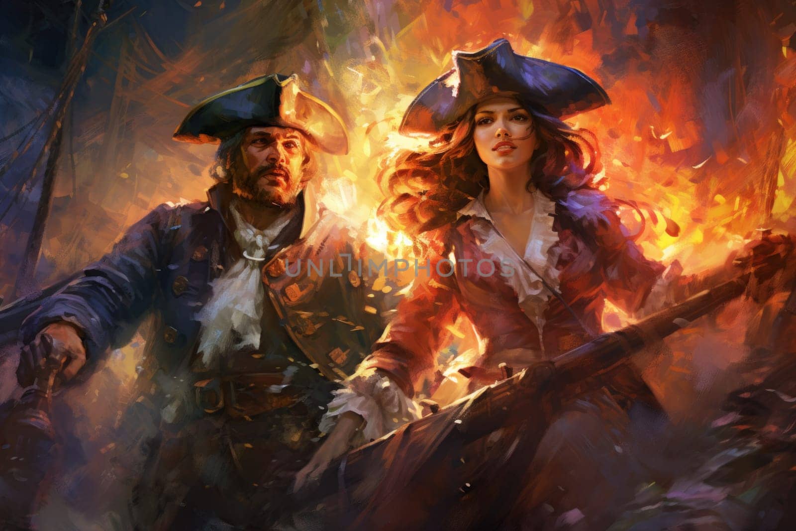 Set sail on a thrilling adventure where daring pirate captains navigate through enchanted seas.