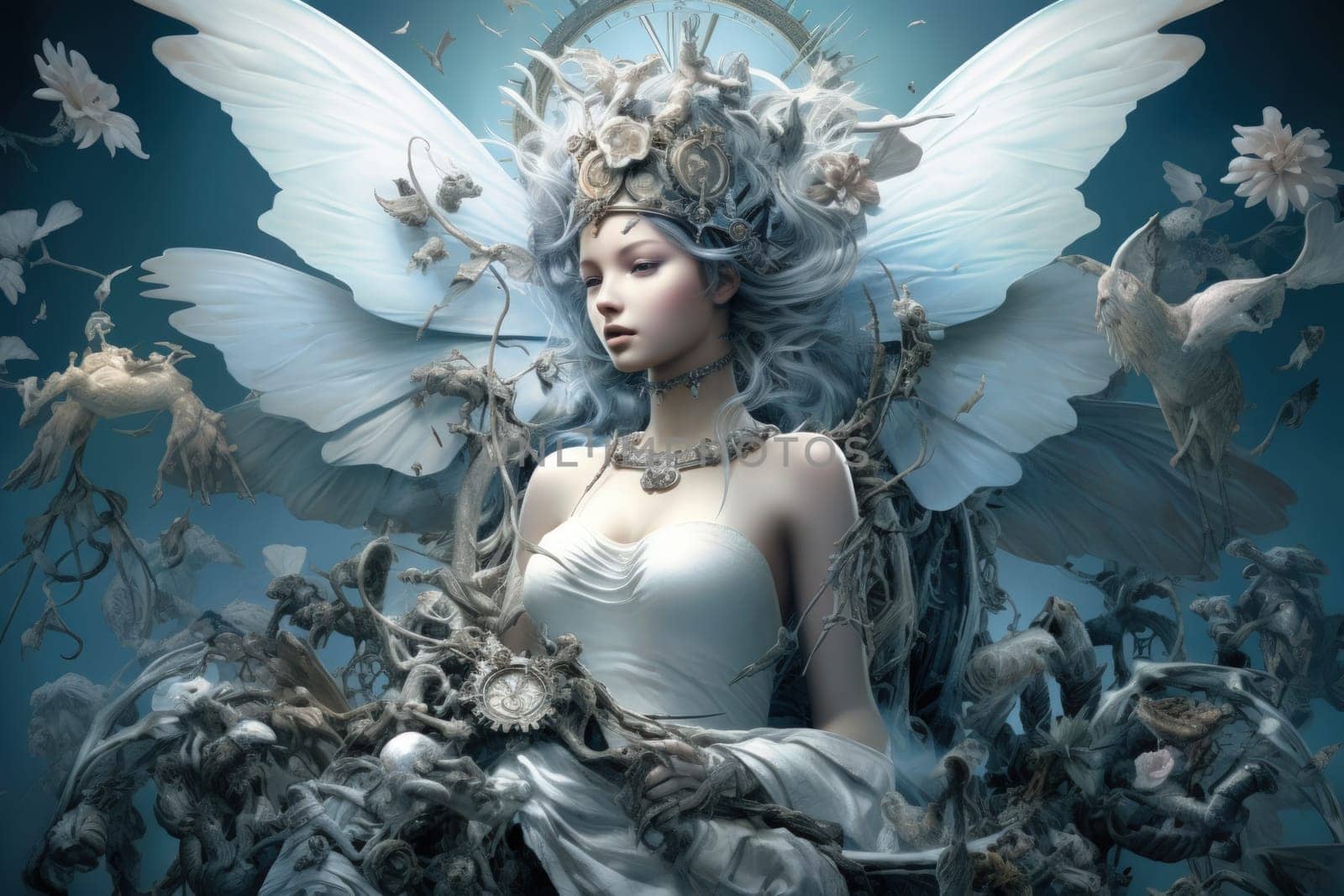 Step into a world where fantasy and mechanics intertwine, and witness the marvel of clockwork fairies.