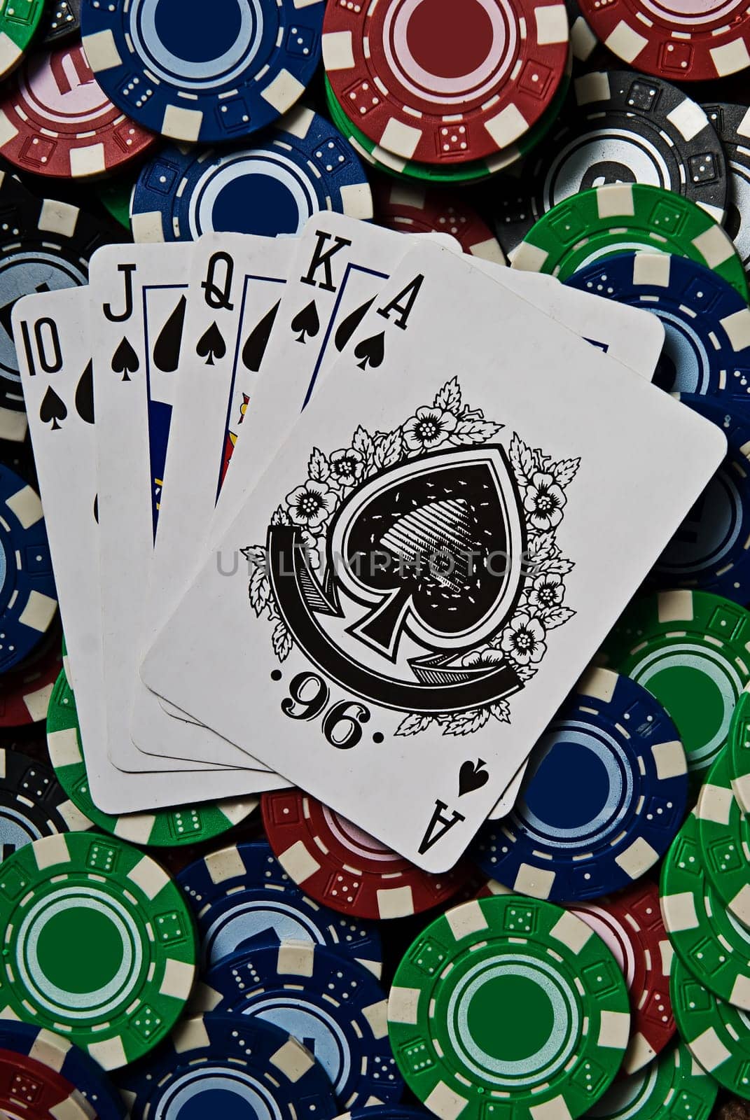 Royal Flush of Spades
