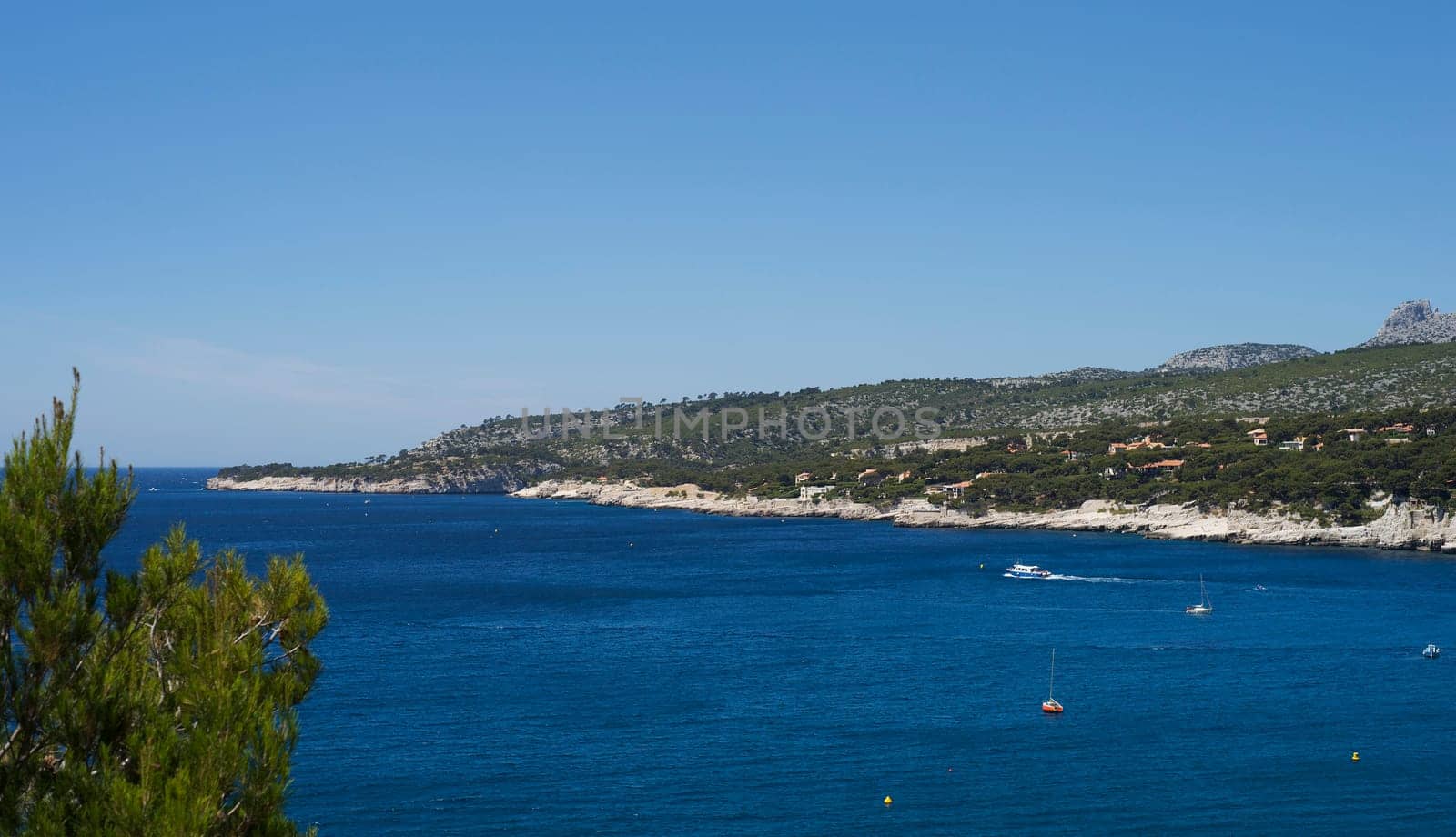 The Mediterranean Sea near Cassis near Marseille