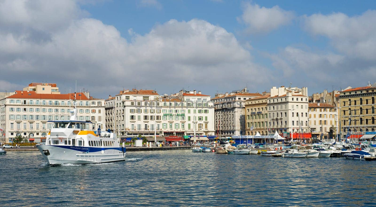 In the port of Marseille