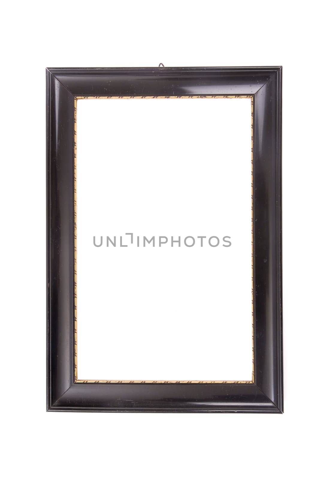 Old wooden picture frame