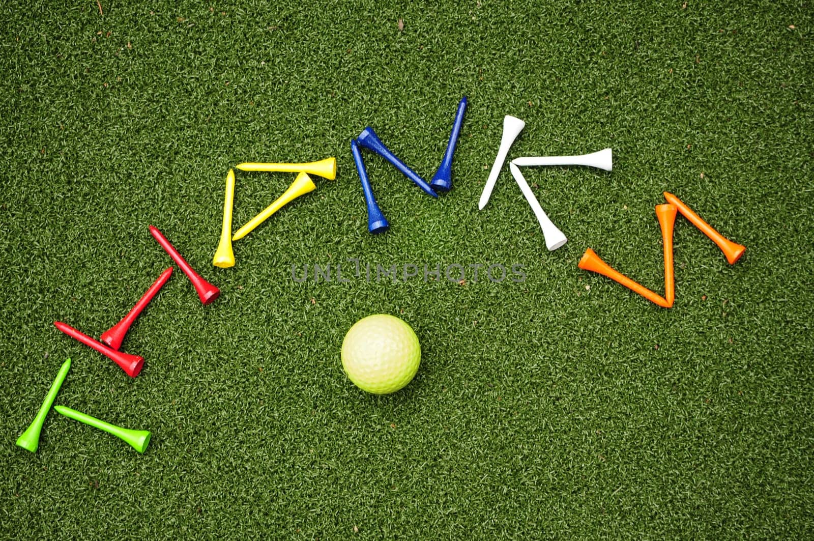 Golf ball thanks