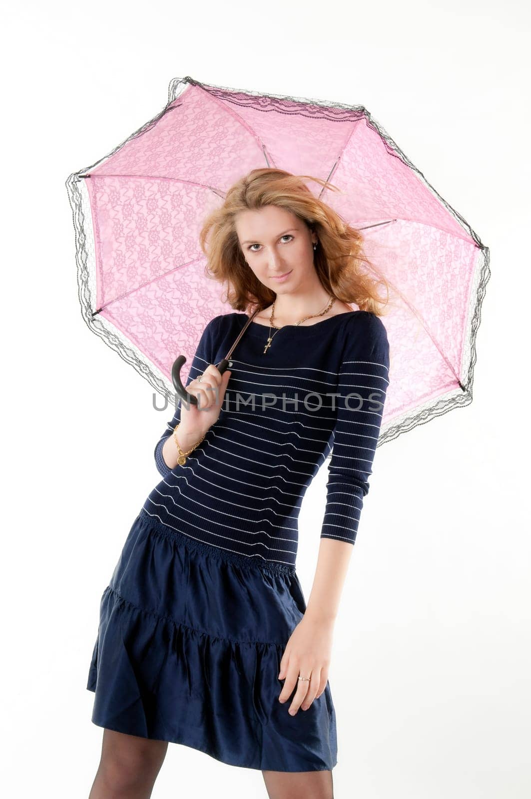 Girl with umbrella