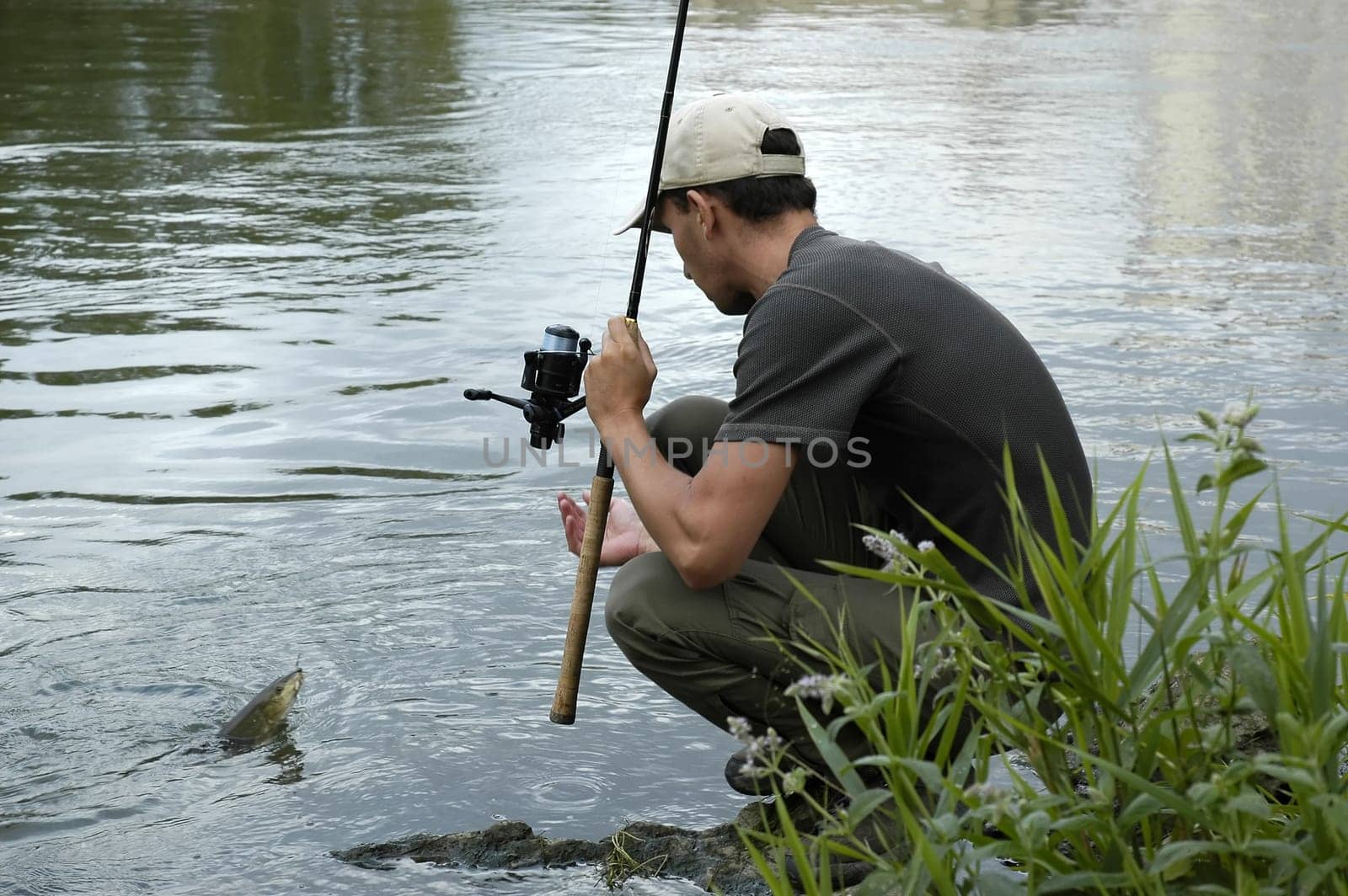 A fisherman