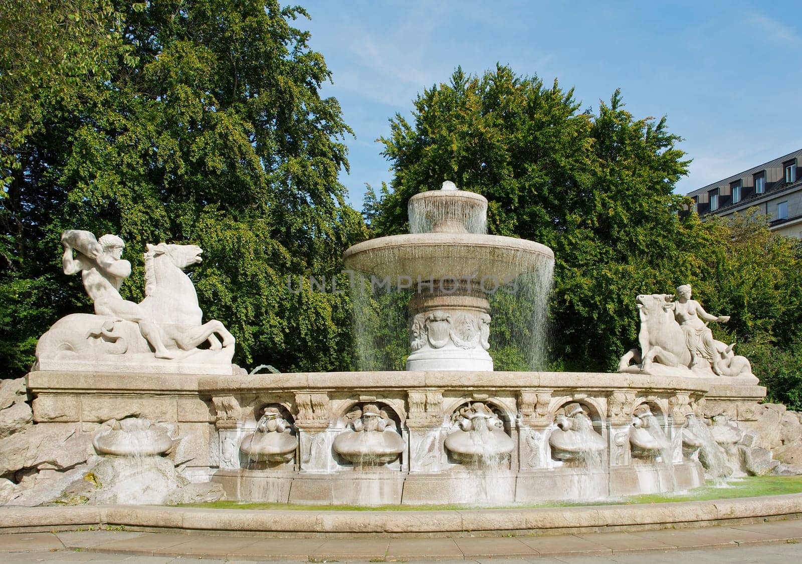 Wittelsbach Fountain in Munich