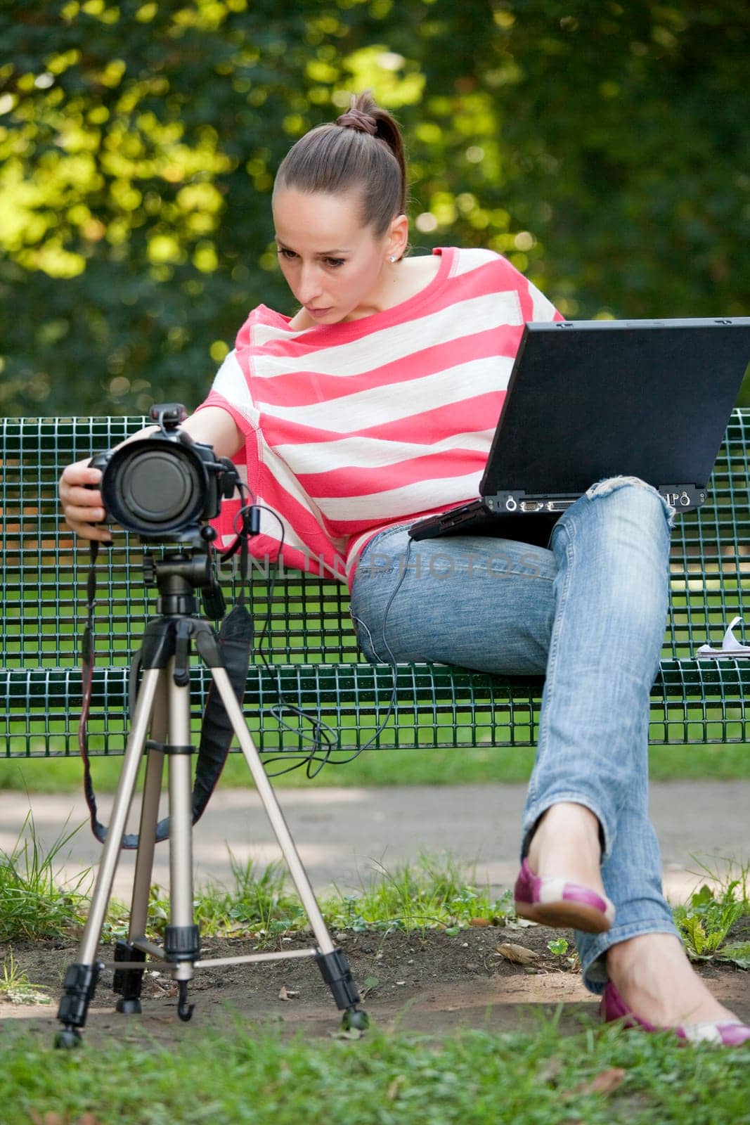 Photographer at work