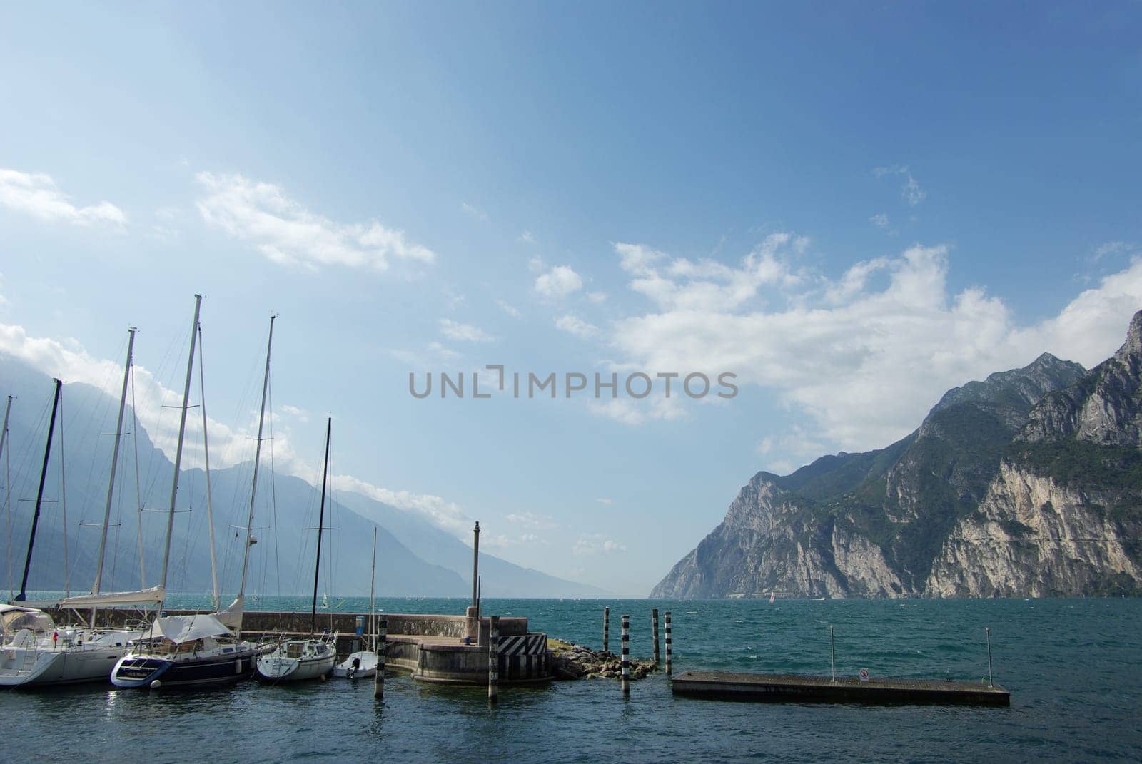Marina of Riva on Lake Garda