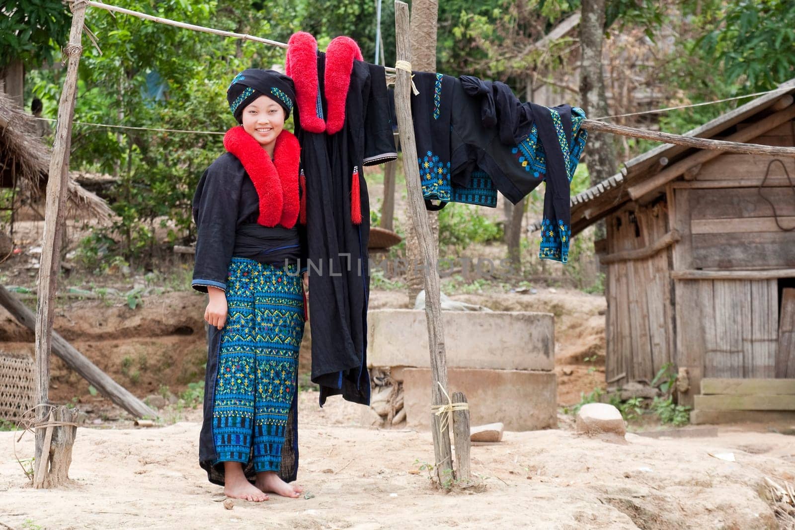 Asian Woman Yao of Laos