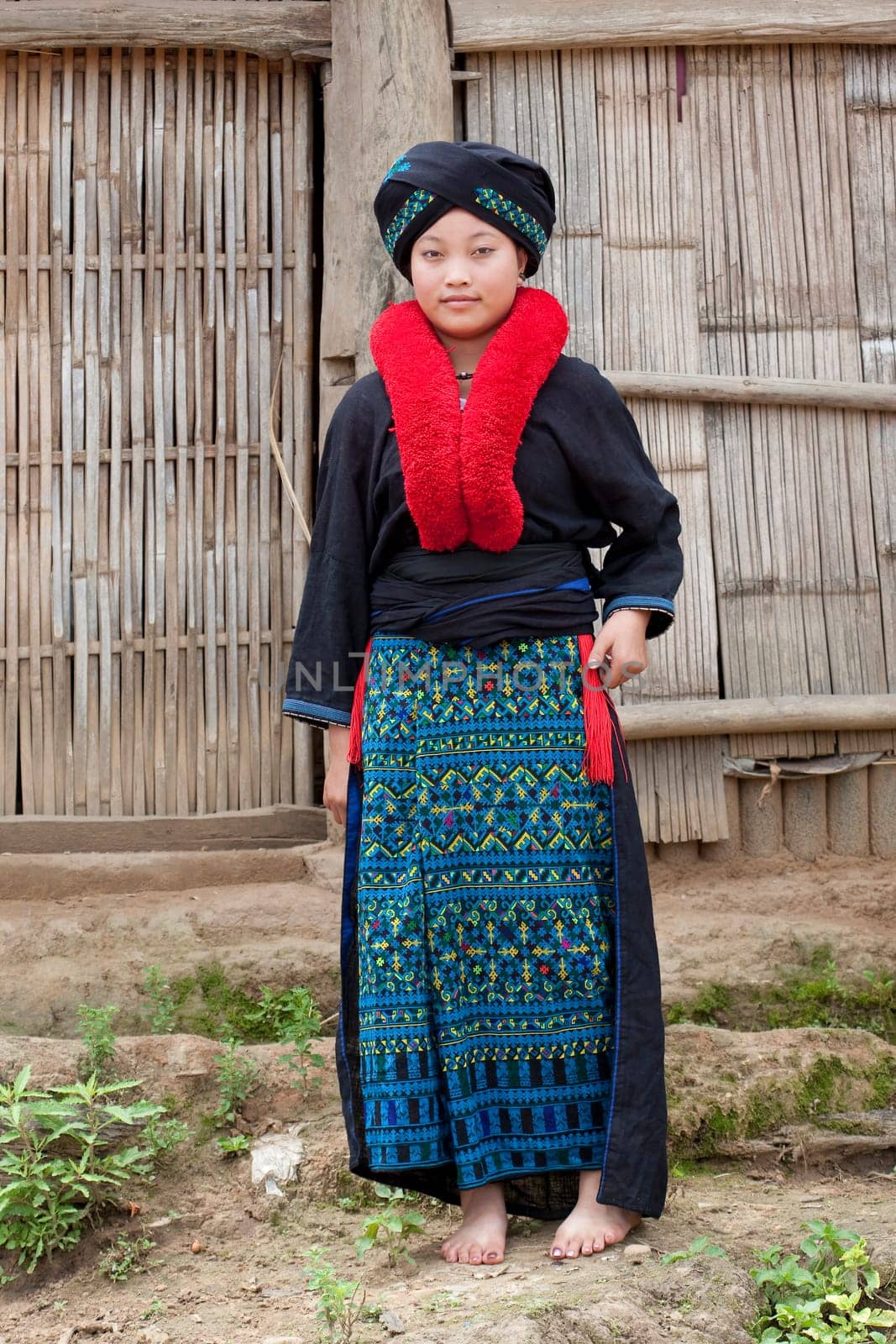Asian Woman Yao of Laos