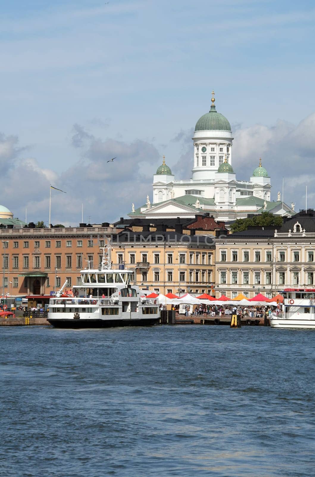 View of Helsinki harbor, Finland