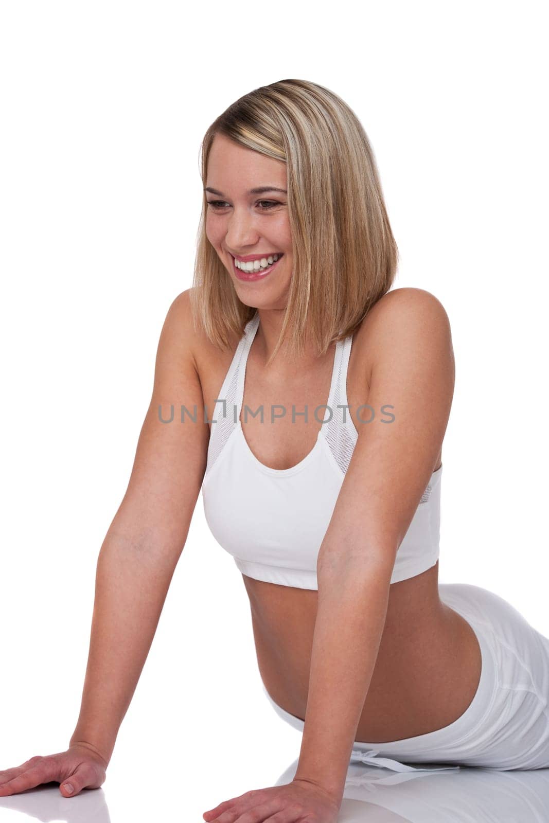 Fitness series - Blond woman